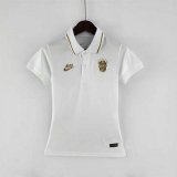 maglia Brasile donna Polo bianco 2023