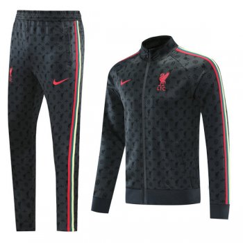 maglia Liverpool Giacca grigio 2022