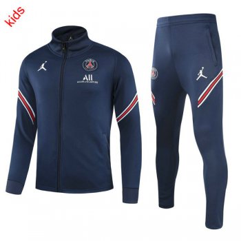 maglia PSG Giacca bambino blu 2022