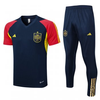 maglia Spagna formazione Blu scuro 2024