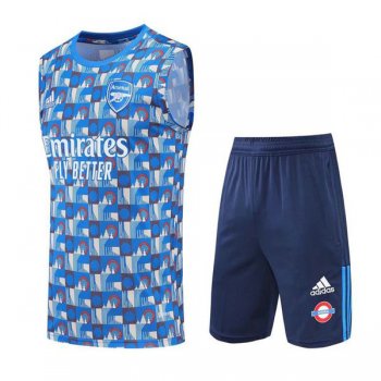 maglia gilet Arsenal blu 2022