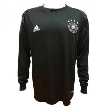 portiere maglia Germania manica lunga nero 2018