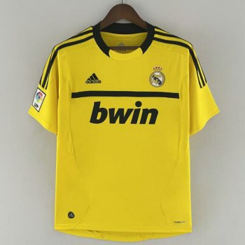 portiere maglia Real Madrid Retro 2011-2012 giallo