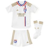 prima maglia Lione bambino 2024 con calze