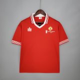 prima maglia Manchester United Retro rosso 1977