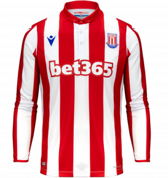 prima maglia Stoke City manica lunga 2020