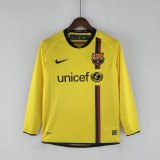 seconda maglia Barcellona Retro manica lunga 2008-2009