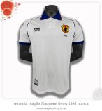 seconda maglia Giappone Retro 1998 bianca