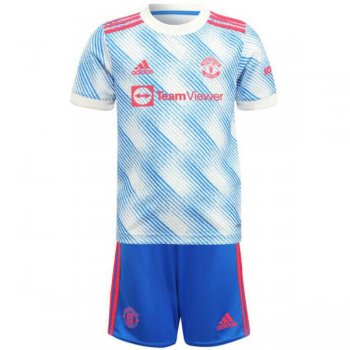 seconda maglia Manchester United bambino 2022