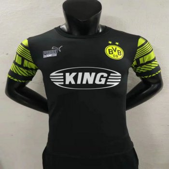 Versione del giocatore maglia Borussia Dortmund Nero 2023