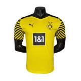 Versione del giocatore maglia Borussia Dortmund prima 2022