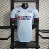 Versione del giocatore maglia Cruz Azul seconda 2024