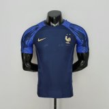 Versione del giocatore maglia Francia Formazione 2023 blu