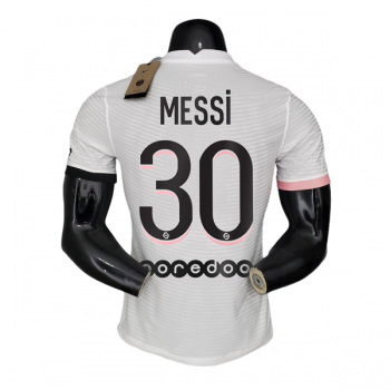 Versione del giocatore seconda maglia Jordan PSG MESSI # 30 2022