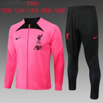 maglia Liverpool Giacca bambino Rosa 2023