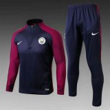 maglia Manchester City formazione manica lunga fucsia 2018