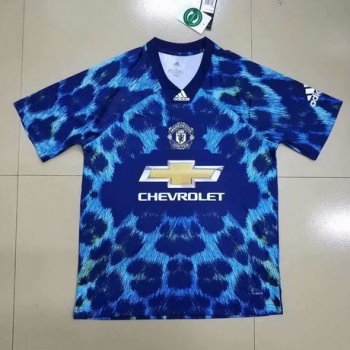 maglia Manchester United iridescente in edizione limitata blu