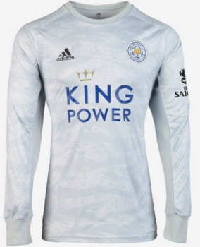 portiere maglia Leicester City manica lunga 2020 bianco