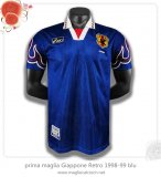 prima maglia Giappone Retro 1998-99 blu