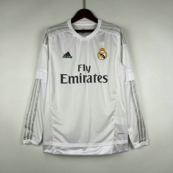 prima maglia Real Madrid Retro manica lunga 2015-2016