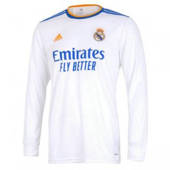 prima maglia Real Madrid manica lunga 2022