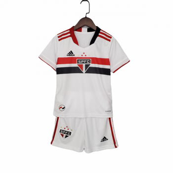 prima maglia Sao Paulo bambino 2022 bianco