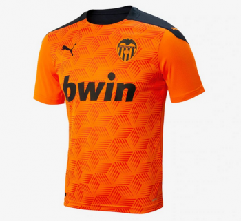 segunda maglia Valencia 2021