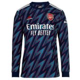 terza maglia Arsenal manica lunga 2022