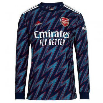 terza maglia Arsenal manica lunga 2022