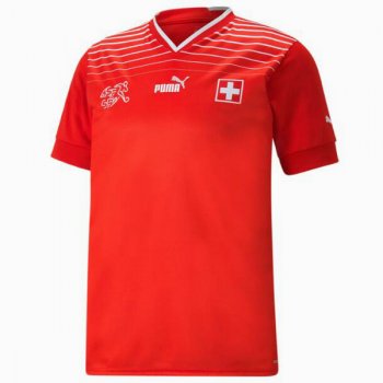 Thai prima maglia Svizzera Coppa del Mondo 2022