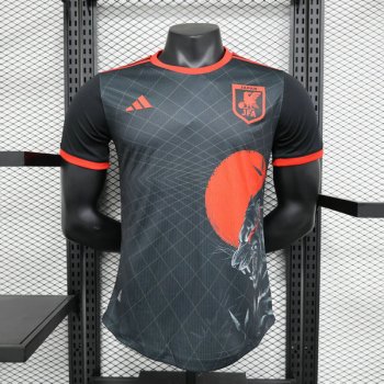 Versione del giocatore maglia Giappone nero 2024