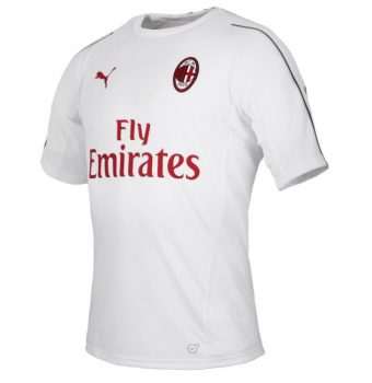 maglia Milan formazione bianco 2019