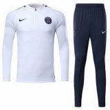 maglia PSG formazione manica lunga bianco-01 2018