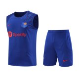 maglia gilet Barcellona blu 2024