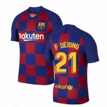 prima maglia Barcellona F de Jong 2020