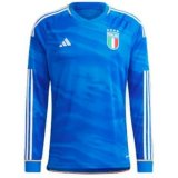 prima maglia Italia manica lunga 2024