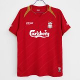 prima maglia Liverpool Retro 2005-06 rosso