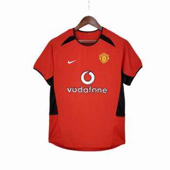 prima maglia Manchester United Retro 2002 2004