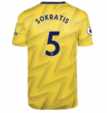 seconda maglia Arsenal Sokratis 2020