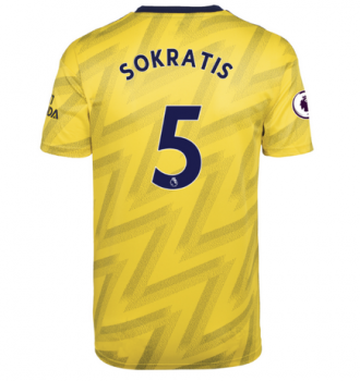 seconda maglia Arsenal Sokratis 2020