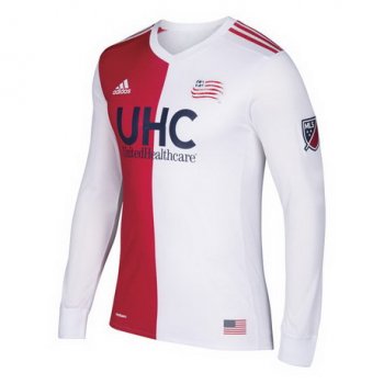 seconda maglia New England Revolution manica lunga 2018