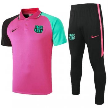 maglia Barcellona Polo rosa rossa 2021