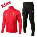 maglia Liverpool formazione manica lunga bambino rosso 2018