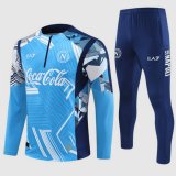 maglia Napoli formazione manica lunga blu 2025