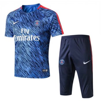 maglia PSG formazione blu 2018 2019