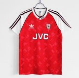 prima maglia Arsenal Retro 1990-92 rosso