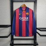 prima maglia Barcellona Retro manica lunga 2014 2015