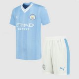 prima maglia Manchester City bambino 2024