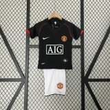 seconda maglia Manchester United bambino Retro 2007-2008