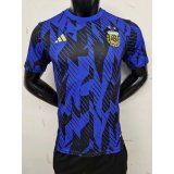 Versione del giocatore maglia Argentina Formazione blu 2023